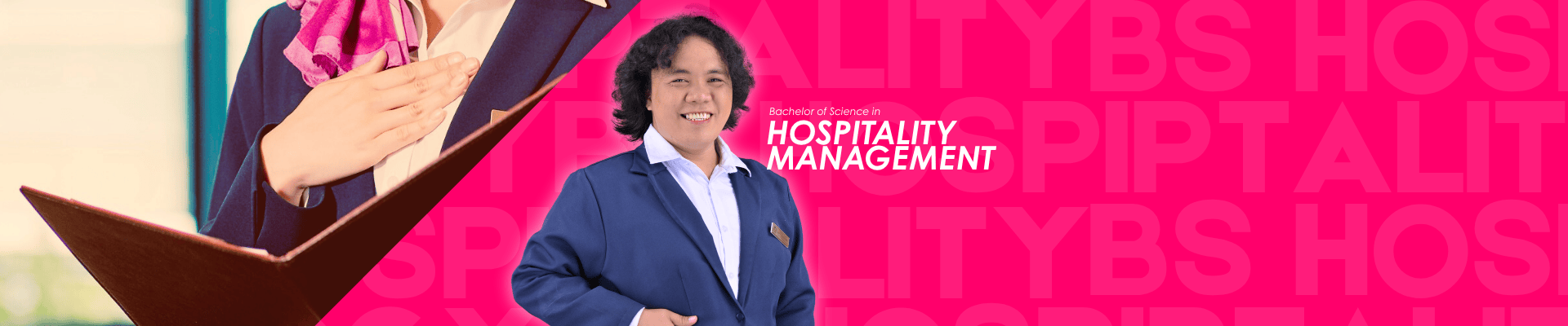 Bachelor of Science in Hospitality Management Banner